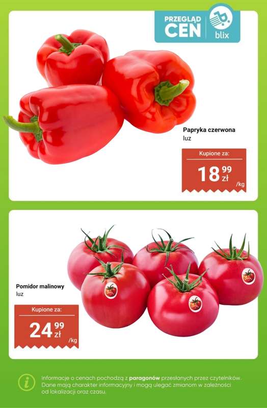 Dino - gazetka promocyjna Owoce i warzywa - przegląd cen i ciekawostki od poniedziałku 06.04 do niedzieli 12.04 - strona 8