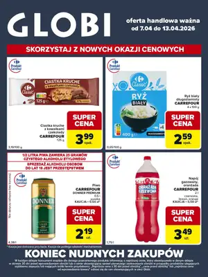 Globi - gazetka promocyjna Gazetka Globi od wtorku 07.04 do poniedziałku 13.04 - strona 2