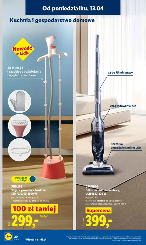 Lidl - gazetka promocyjna Katalog od poniedziałku 13.04 do soboty 18.04 - strona 20