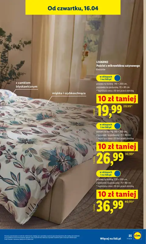 Lidl - gazetka promocyjna Katalog od poniedziałku 13.04 do soboty 18.04 - strona 31