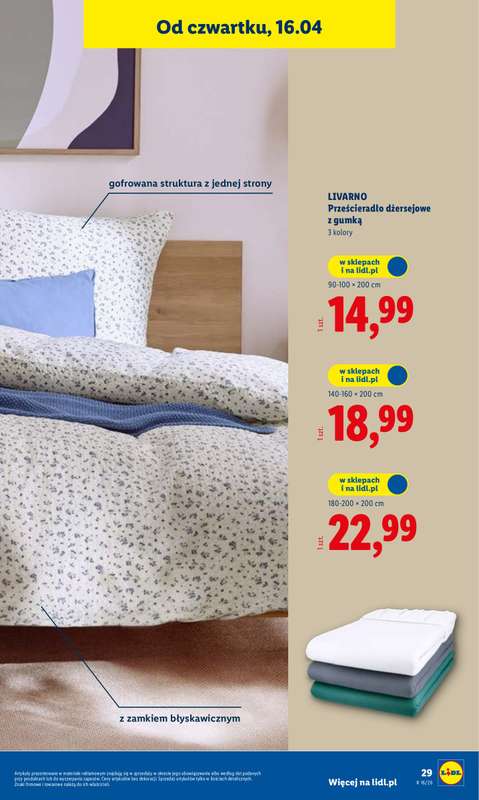 Lidl - gazetka promocyjna Katalog od poniedziałku 13.04 do soboty 18.04 - strona 35