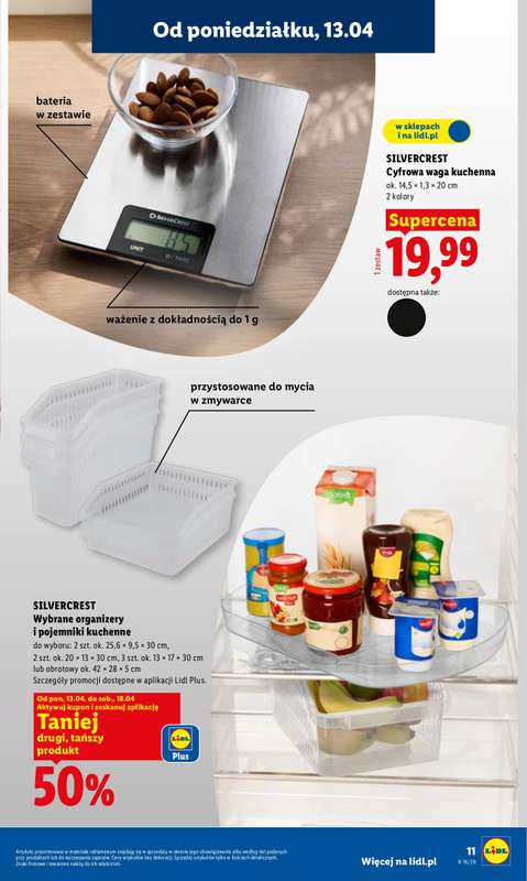 Lidl - gazetka promocyjna Katalog od poniedziałku 13.04 do soboty 18.04 - strona 11