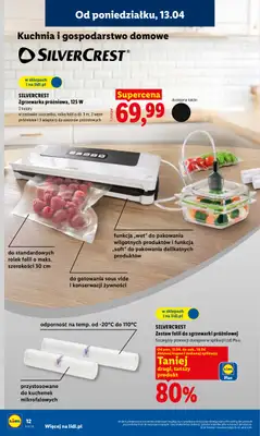 Lidl - gazetka promocyjna Katalog od poniedziałku 13.04 do soboty 18.04 - strona 12