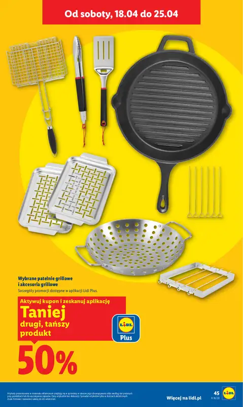 Lidl - gazetka promocyjna Katalog od poniedziałku 13.04 do soboty 18.04 - strona 51