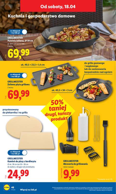 Lidl - gazetka promocyjna Katalog od poniedziałku 13.04 do soboty 18.04 - strona 52