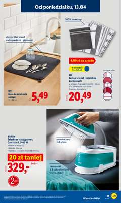 Lidl - gazetka promocyjna Katalog od poniedziałku 13.04 do soboty 18.04 - strona 19