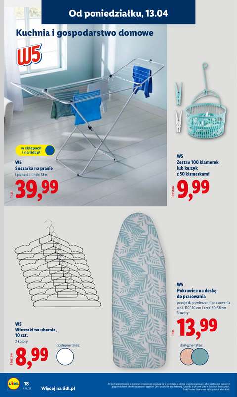 Lidl - gazetka promocyjna Katalog od poniedziałku 13.04 do soboty 18.04 - strona 18