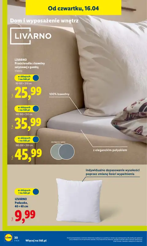 Lidl - gazetka promocyjna Katalog od poniedziałku 13.04 do soboty 18.04 - strona 36