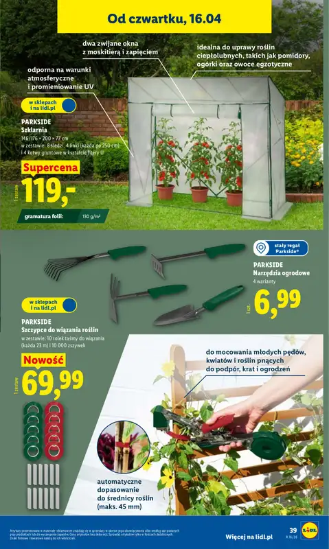 Lidl - gazetka promocyjna Katalog od poniedziałku 13.04 do soboty 18.04 - strona 45