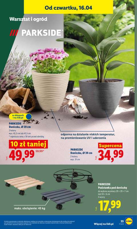 Lidl - gazetka promocyjna Katalog od poniedziałku 13.04 do soboty 18.04 - strona 41