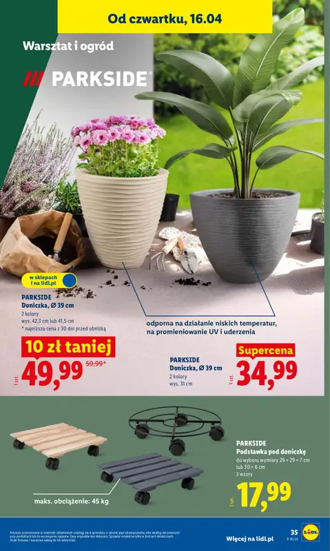Lidl - gazetka promocyjna Katalog od poniedziałku 13.04 do soboty 18.04 - strona 41