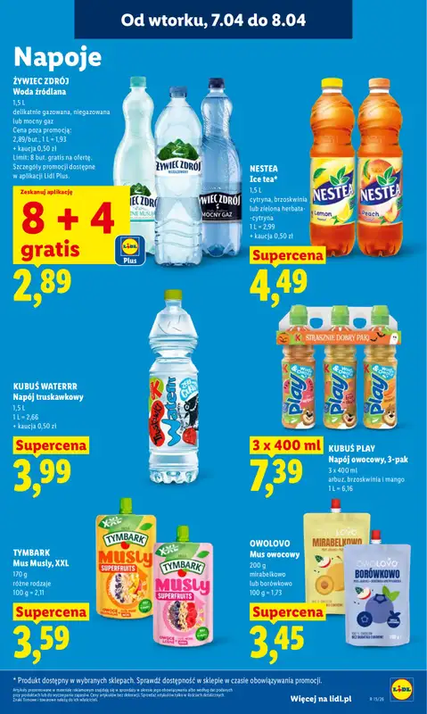 Lidl - gazetka promocyjna Oferta od wtorku od wtorku 07.04 do środy 08.04 - strona 25