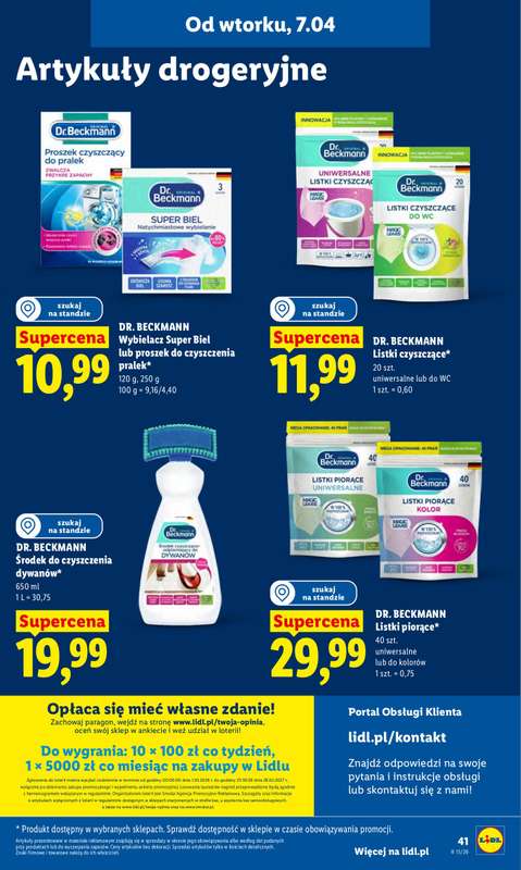 Lidl - gazetka promocyjna Oferta od wtorku od wtorku 07.04 do środy 08.04 - strona 45