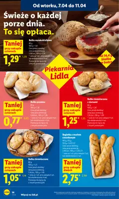 Lidl - gazetka promocyjna Oferta od wtorku od wtorku 07.04 do środy 08.04 - strona 14
