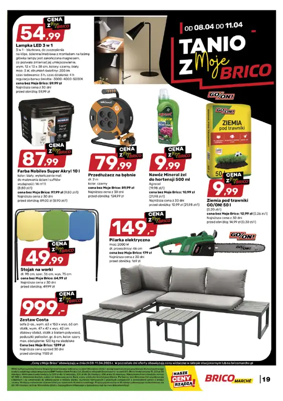 Bricomarche - gazetka promocyjna Tanio z Moje Brico od środy 08.04 do soboty 11.04 - strona 2