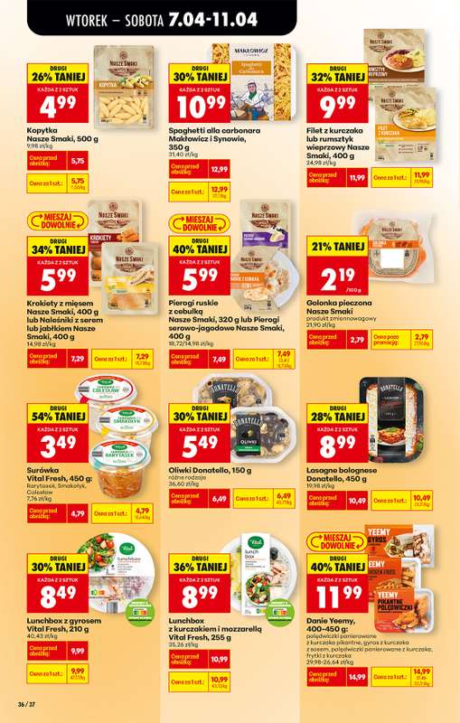 Biedronka - gazetka promocyjna Od wtorku od wtorku 07.04 do soboty 11.04 - strona 46