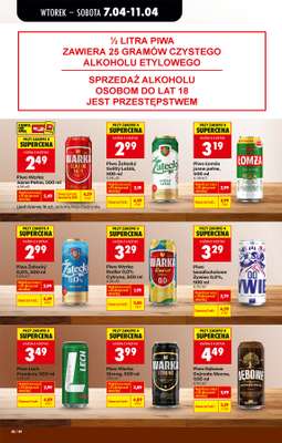 Biedronka - gazetka promocyjna Od wtorku od wtorku 07.04 do soboty 11.04 - strona 62