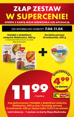 Biedronka - gazetka promocyjna Od wtorku, Z ladą tradycyjną od wtorku 07.04 do soboty 11.04 - strona 81