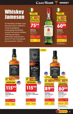 Biedronka - gazetka promocyjna Czas na Toast! od wtorku 07.04 do soboty 18.04 - strona 29