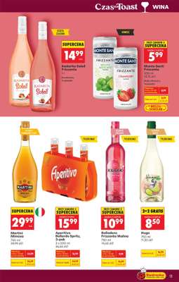 Biedronka - gazetka promocyjna Czas na Toast! od wtorku 07.04 do soboty 18.04 - strona 13