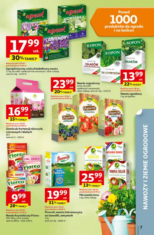 Auchan - gazetka promocyjna Gazetka 30 Lat Hipermarket Auchan od czwartku 09.04 do środy 15.04 - strona 7