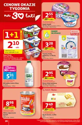 Auchan - gazetka promocyjna Gazetka 30 Lat Hipermarket Auchan od czwartku 09.04 do środy 15.04 - strona 20