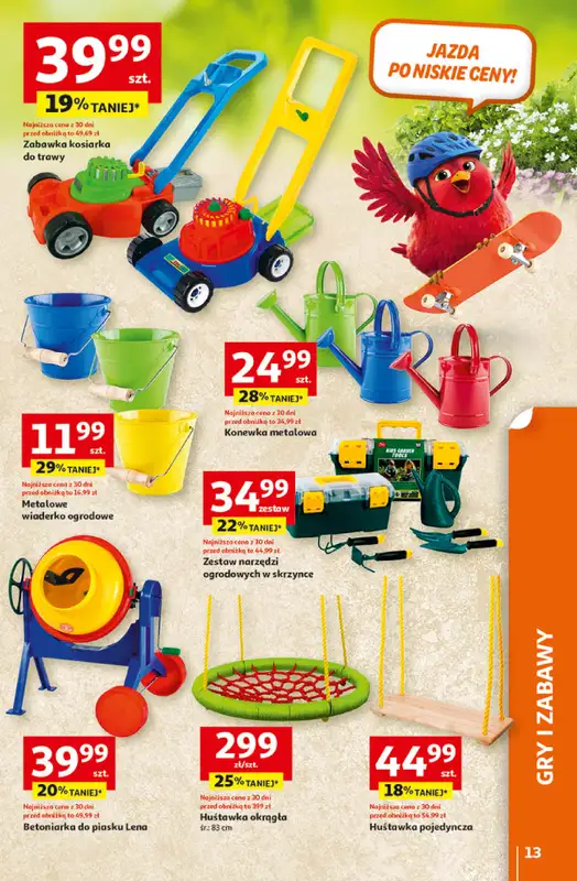 Auchan - gazetka promocyjna Gazetka 30 Lat Hipermarket Auchan od czwartku 09.04 do środy 15.04 - strona 13