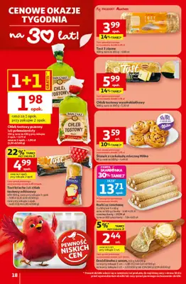 Auchan - gazetka promocyjna Gazetka 30 Lat Hipermarket Auchan od czwartku 09.04 do środy 15.04 - strona 18
