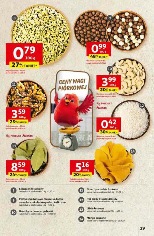 Auchan - gazetka promocyjna Gazetka 30 Lat Hipermarket Auchan od czwartku 09.04 do środy 15.04 - strona 29