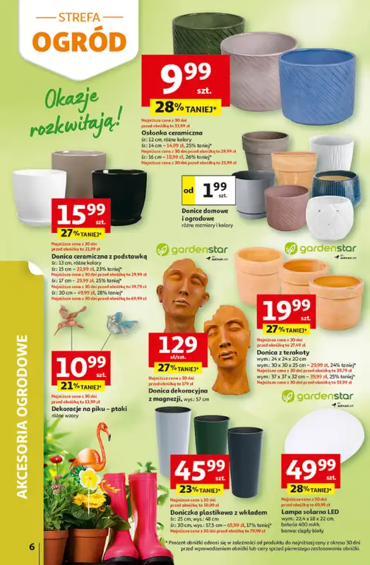 Auchan - gazetka promocyjna Gazetka 30 Lat Hipermarket Auchan od czwartku 09.04 do środy 15.04 - strona 6