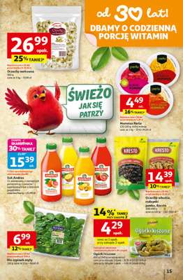 Auchan - gazetka promocyjna Gazetka 30 Lat Hipermarket Auchan od czwartku 09.04 do środy 15.04 - strona 15