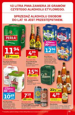Auchan - gazetka promocyjna Gazetka 30 Lat Hipermarket Auchan od czwartku 09.04 do środy 15.04 - strona 31