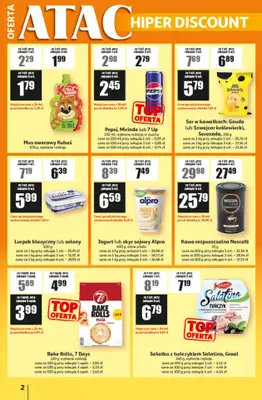 Auchan - gazetka promocyjna Gazetka ATAC Hiper Discount od czwartku 09.04 do wtorku 28.04 - strona 2