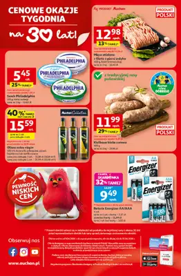 Auchan - gazetka promocyjna Gazetka 30 Lat Supermarket Auchan od czwartku 09.04 do środy 15.04 - strona 8