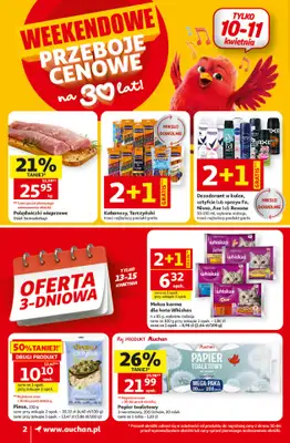 Auchan - gazetka promocyjna Gazetka 30 Lat Supermarket Auchan od czwartku 09.04 do środy 15.04 - strona 2