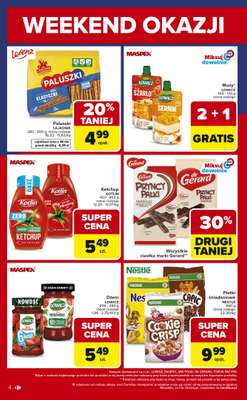 Carrefour - gazetka promocyjna Gazetka Weekend promek już od czwartku od czwartku 09.04 do soboty 11.04 - strona 4