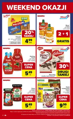 Carrefour - gazetka promocyjna Gazetka Weekend promek już od czwartku od czwartku 09.04 do soboty 11.04 - strona 4