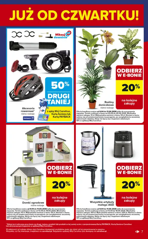 Carrefour Market - gazetka promocyjna Gazetka Weekend promek już od czwartku od czwartku 09.04 do soboty 11.04 - strona 7