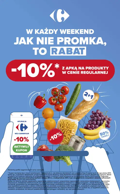 Carrefour Market - gazetka promocyjna Gazetka Weekend promek już od czwartku od czwartku 09.04 do soboty 11.04 - strona 9