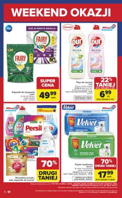 Carrefour Market - gazetka promocyjna Gazetka Weekend promek już od czwartku od czwartku 09.04 do soboty 11.04 - strona 6