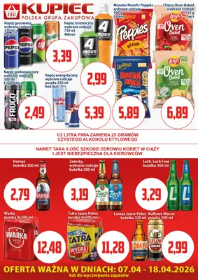 Kupiec - gazetka promocyjna Oferta plakatowa od wtorku 07.04 do soboty 18.04 - strona 3