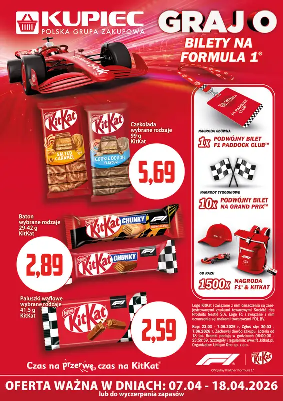 Kupiec - gazetka promocyjna Oferta plakatowa od wtorku 07.04 do soboty 18.04 - strona 4