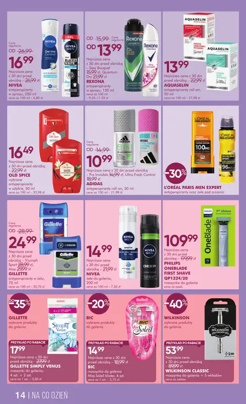 Super-Pharm - gazetka promocyjna Gazetka Dla niej, dla niego od środy 08.04 do czwartku 07.05 - strona 14