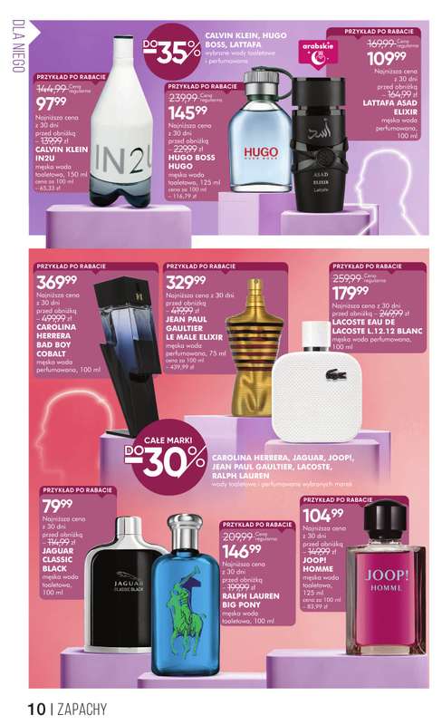 Super-Pharm - gazetka promocyjna Gazetka Dla niej, dla niego od środy 08.04 do czwartku 07.05 - strona 10