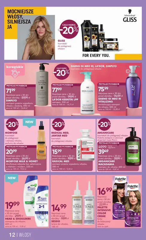 Super-Pharm - gazetka promocyjna Gazetka Dla niej, dla niego od środy 08.04 do czwartku 07.05 - strona 12