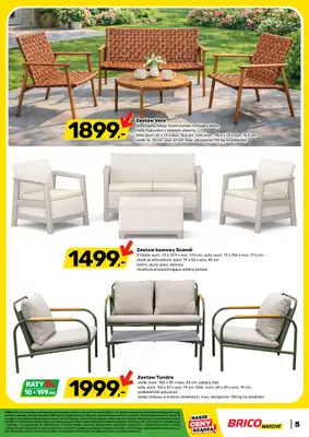 Bricomarche - gazetka promocyjna Gazetka od środy 08.04 do soboty 18.04 - strona 5