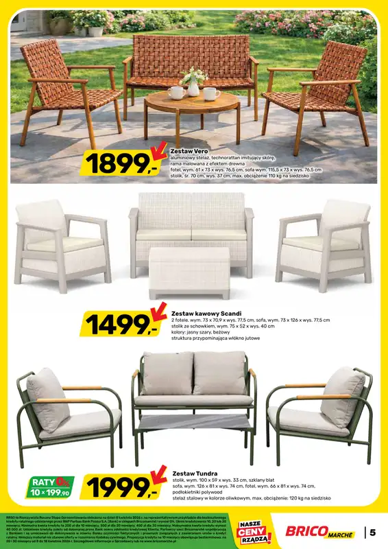 Bricomarche - gazetka promocyjna Gazetka od środy 08.04 do soboty 18.04 - strona 5