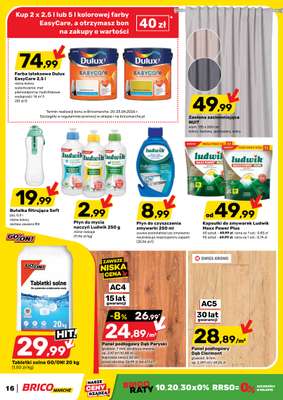 Bricomarche - gazetka promocyjna Gazetka od środy 08.04 do soboty 18.04 - strona 16