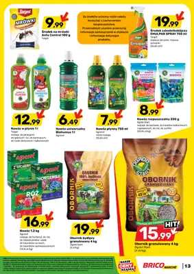 Bricomarche - gazetka promocyjna Gazetka od środy 08.04 do soboty 18.04 - strona 13