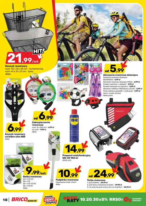 Bricomarche - gazetka promocyjna Gazetka od środy 08.04 do soboty 18.04 - strona 18